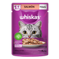 ALIMENTOS HUMEDO PARA GATOS WHISKAS SALMON X 85 GR