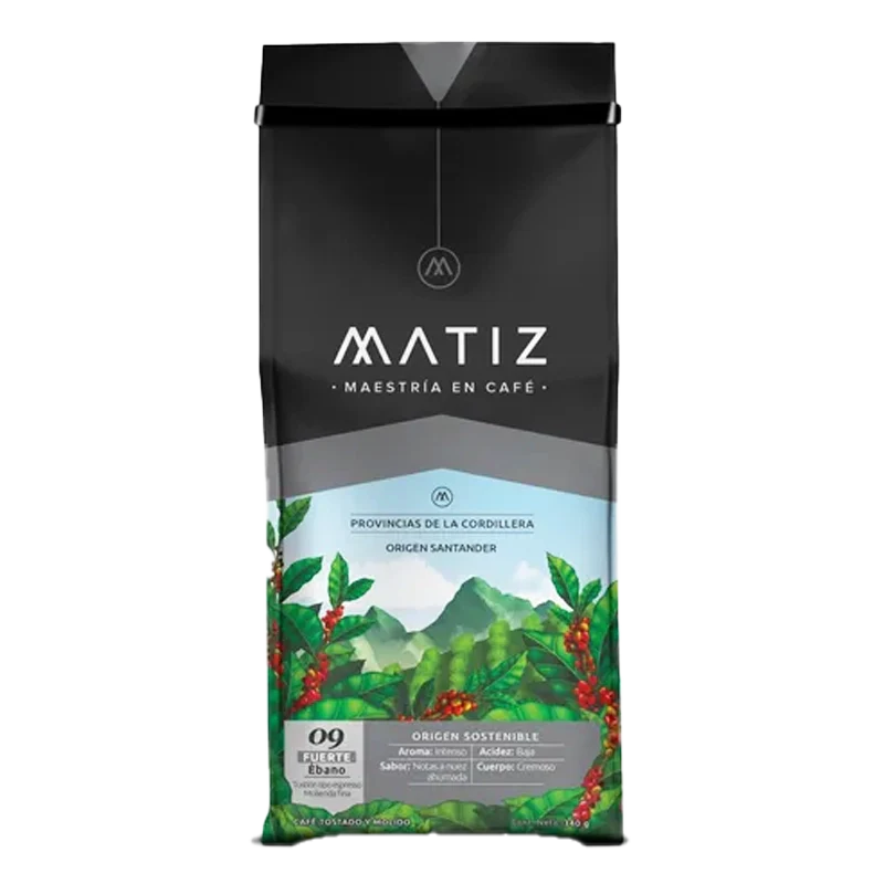 CAFE MOLIDO MATIZ EBANO X 340 GR