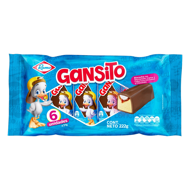 PONQUE GANSITO 37 G X 6