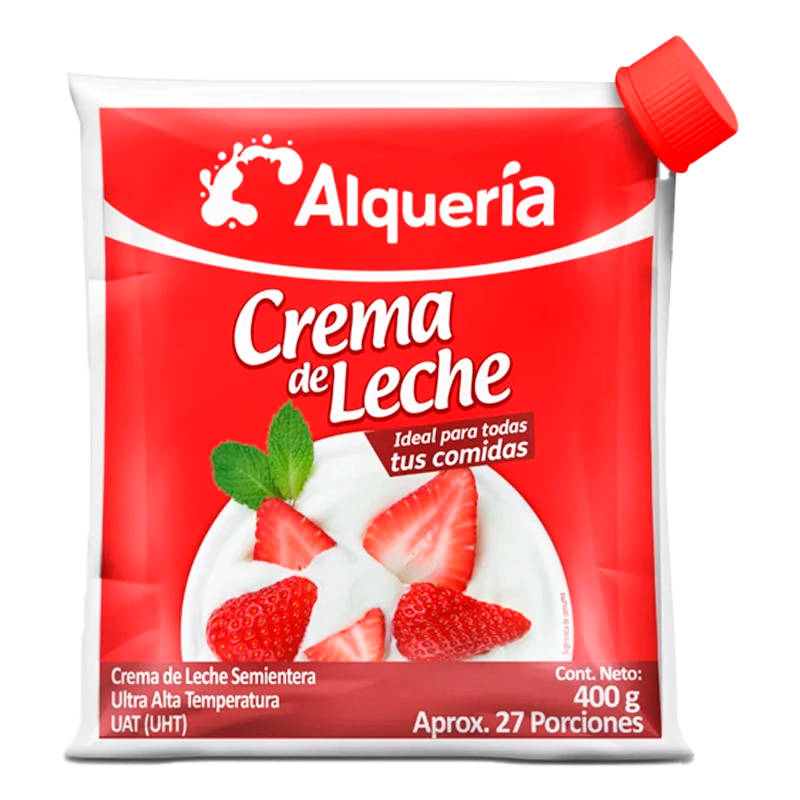 CREMA DE LECHE ALQUERIA X 400 GR