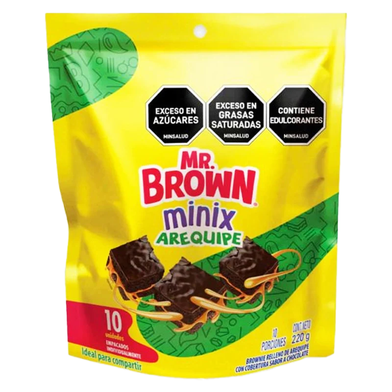 BROWNIE MR BROWN MINIX AREQUIPE X 220 GR
