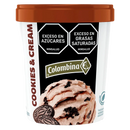 HELADO COLOMBINA COOKIES&CREAM  X600GR