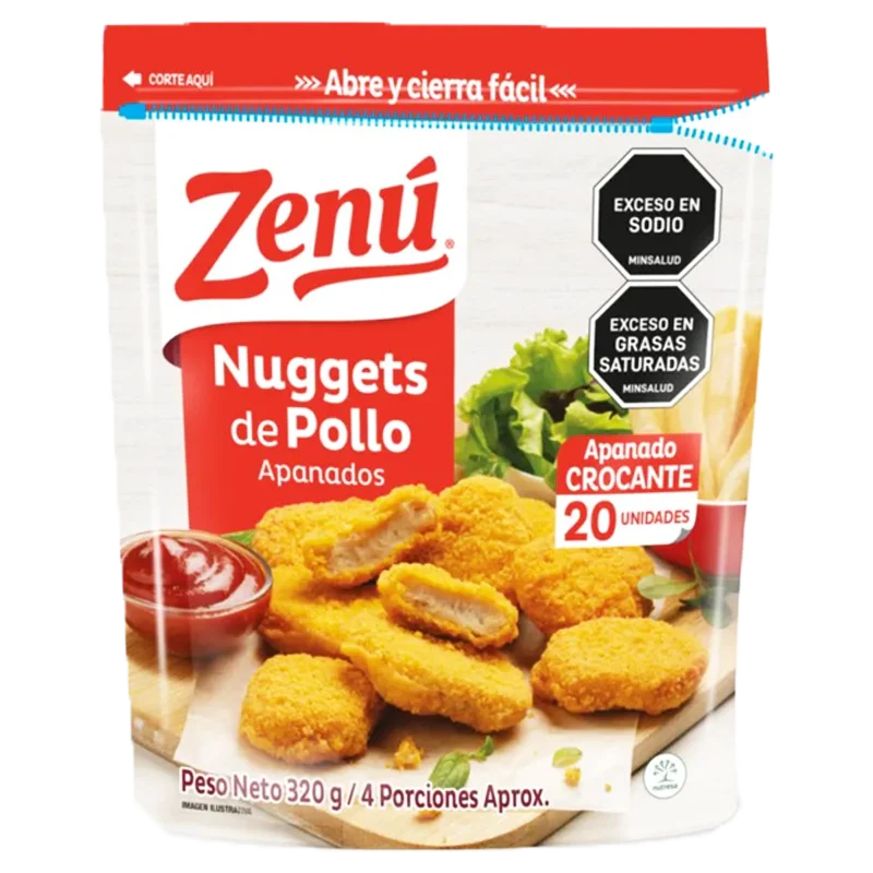 NUGUETS POLLO ZENU X 320 GR