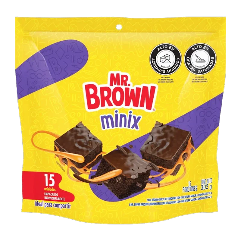 BROWNIE MR BROWN MINIX X 15 X 302 GR