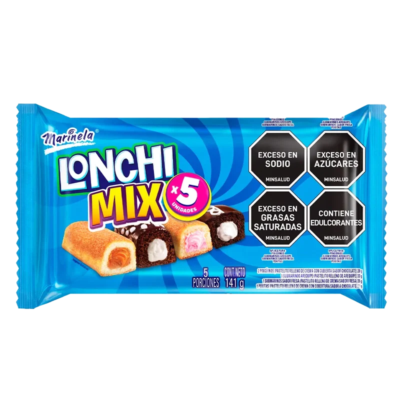 POQUESITO BIMBO LONCHIMIX  X 5 UNDS X 141 GR