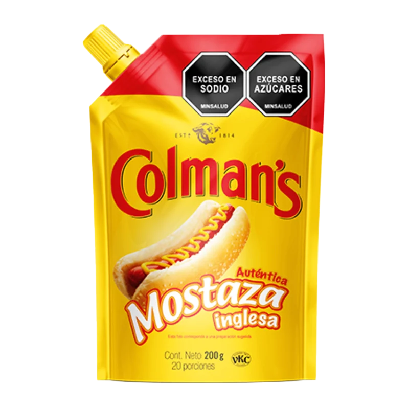 MOSTAZA COLMANS DOYPACK X 200 GR