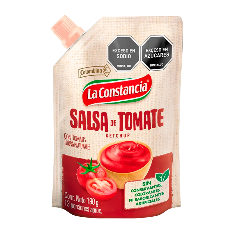 SALSA DE TOMATE LA CONSTANCIA X 190 GR