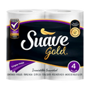 PAPEL HIGIENICO SUAVE GOLD X 4