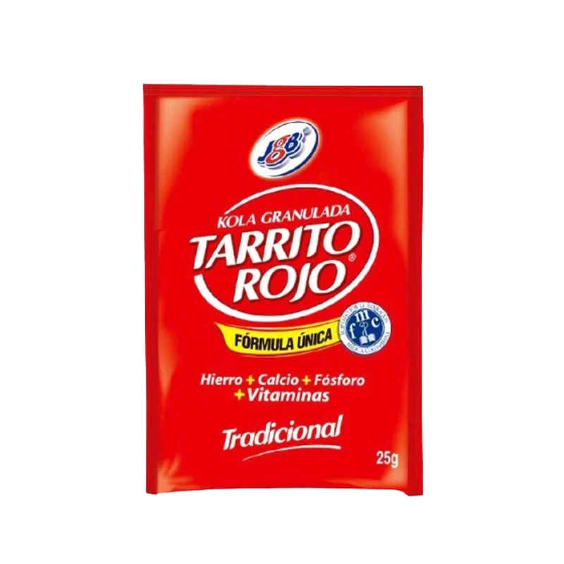 KOLA GRANULADA TARRITO ROJO TRADICIONAL SOBRE X 25 GR