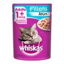 ALIMENTOS HUMEDO PARA GATOS WHISKAS FILLETS ATUN X 85 GR