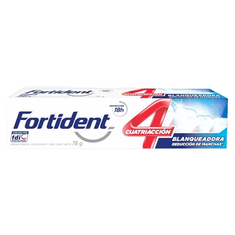 CREMA DENTAL FORTIDENT BLANQUEADORA X 76 GR