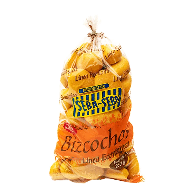 BIZCOCHO SEBA SEBA ECONOMICO  X 260 GR