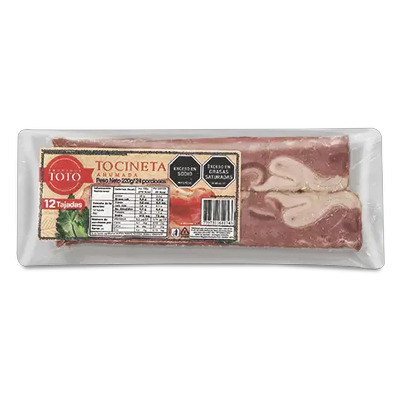 TOCINETA AHUMADA TOTO X 220 GR