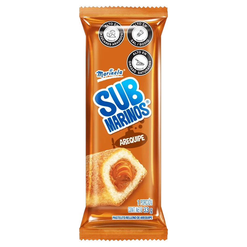 PONQUE SUBMARINO MARINELA AREQUIPE X 33 GR