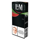 CIGARRILLO L&M VERDE ROJO 100 X 10 UND