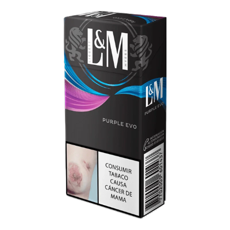 CIGARRILLO L&M PURPLE 100 X 10 UND