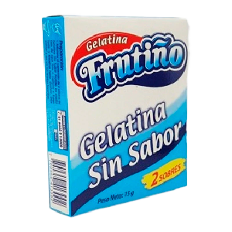 GELATINA FRUTIÑO SIN SABOR X 15 GR