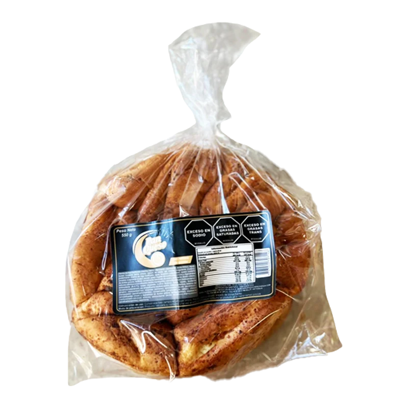 PAN FLOR HH DE QUESO X 550 GR