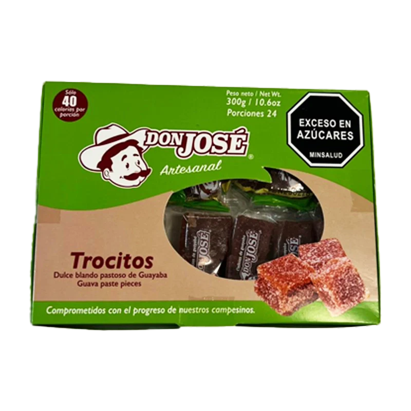 BOCADILLO TROCITO DE GUAYABA DON JOSE  X 24 UND X 300GR