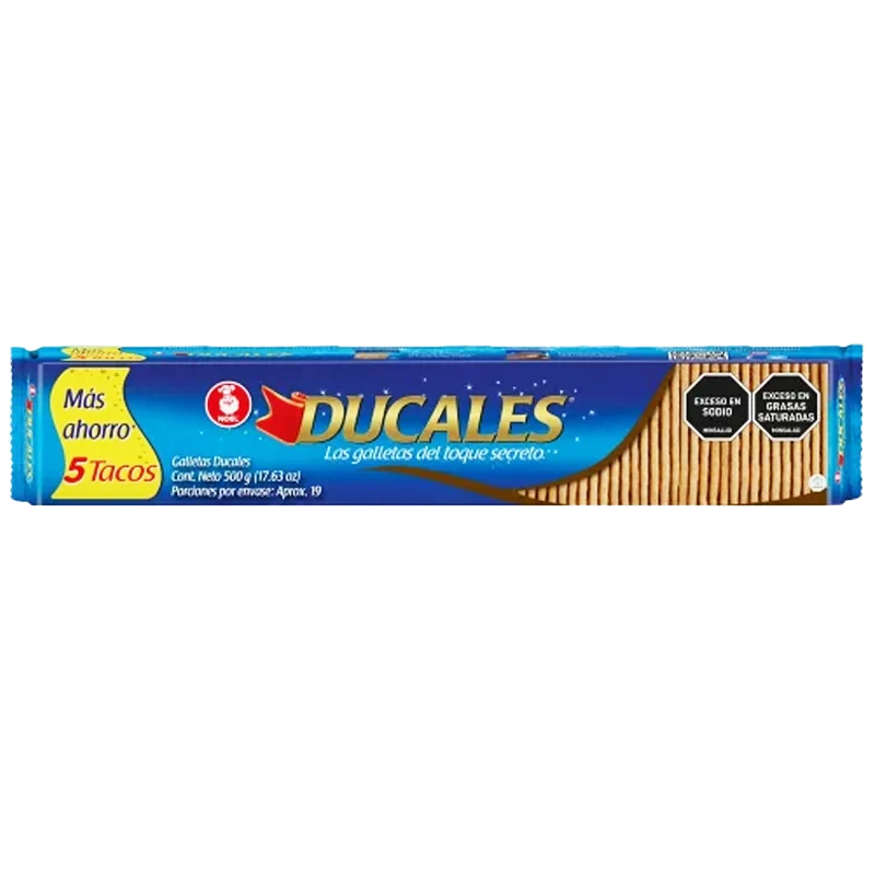 GALLETA DUCALES X 5 TC X 500 GR