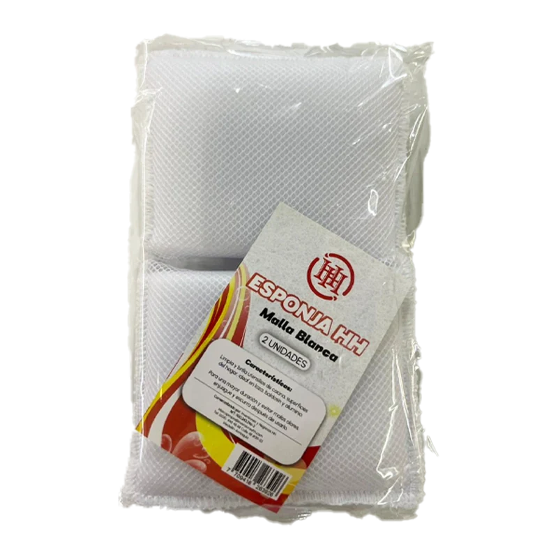 ESPONJA MALLA BLANCA HH X 2UND