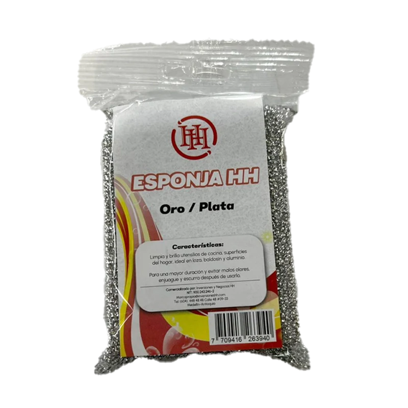 ESPONJA ORO PLATA HH X UND