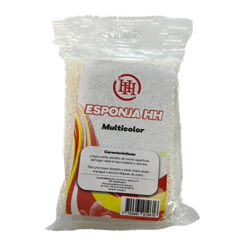 ESPONJA MULTICOLOR HH X UND