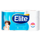 PAPEL HIGIENICO ELITE MAX RESISTENTE DOBLE HOJA X 6UN