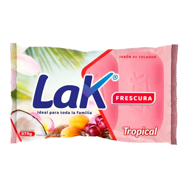 JABON BAÑO LAK TROPICAL X 3 X 110GR