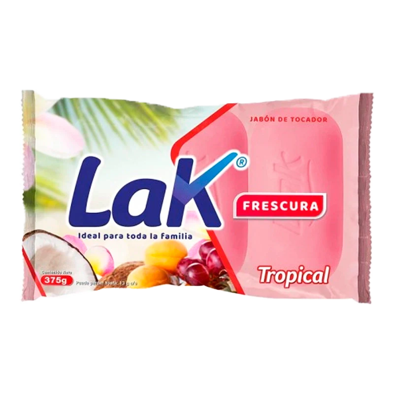 JABON BAÑO LAK TROPICAL X 3 X 110GR
