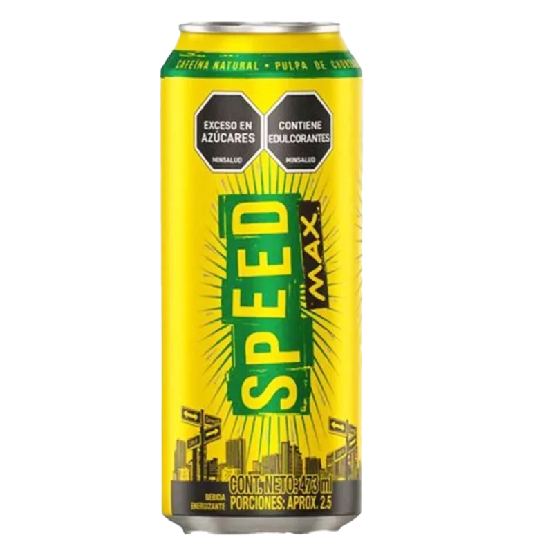 BEBIDA ENERGIZANTE SPEED MAX LATA X 473ML
