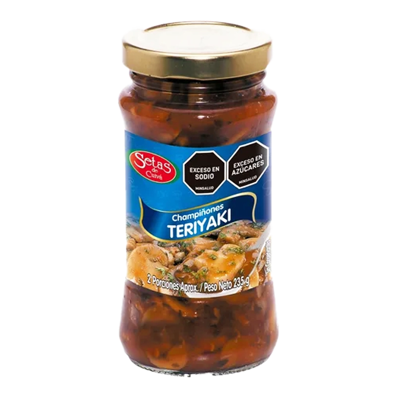 CHAMPIÑONES TERIYAKI SETAS DE CUIVA X 235GR