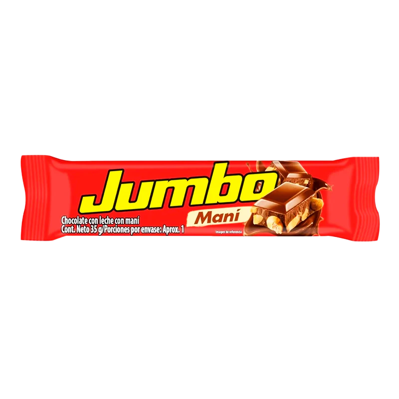CHOCOLATINA JUMBO MANI X 35 GR