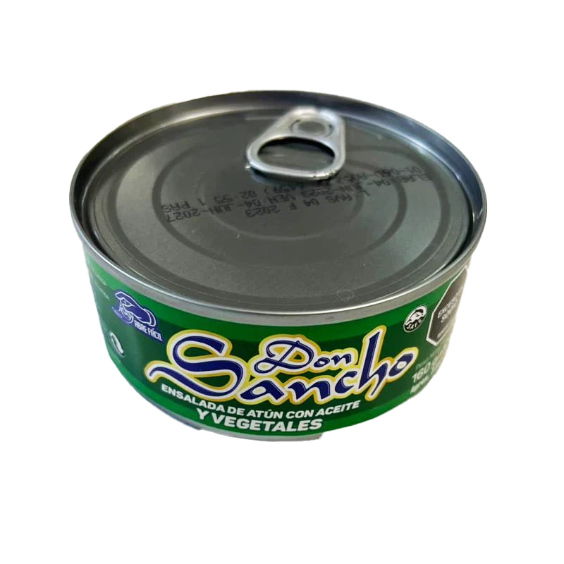 ATUN DON SANCHO LOMITOS EN ACEITE CON VEGETALES X160G
