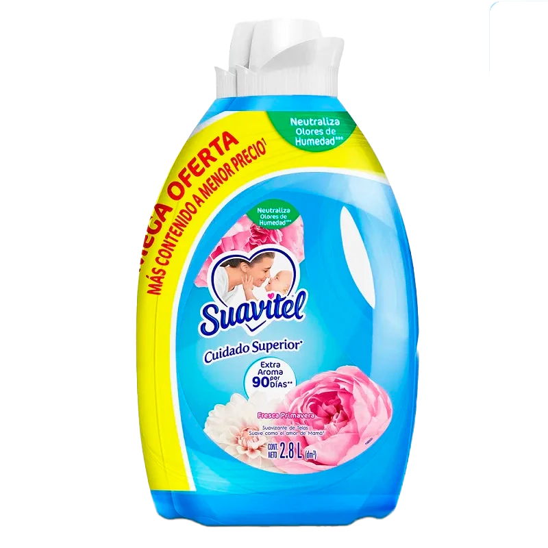 SUAVIZANTE SUAVITEL FRESCA PRIMAVERA X 2 X 2800 ML