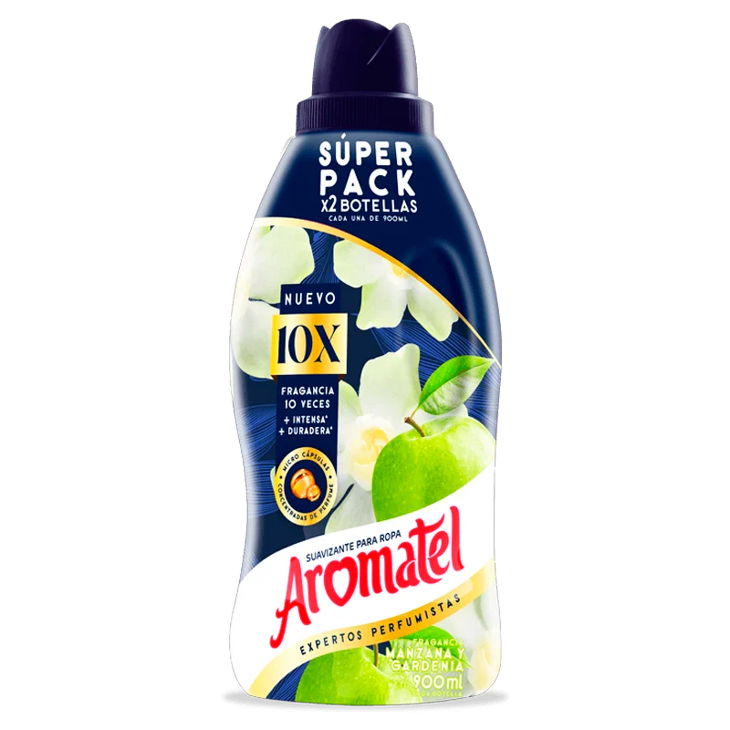 SUAVIZANTE AROMATEL 10X MANZANA X 2 X 900ML