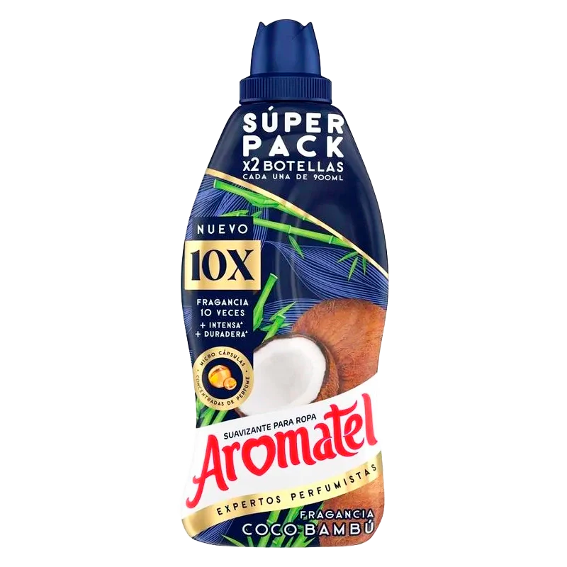 SUAVIZANTE AROMATEL COCO BAMBU X 2 X 900 ML