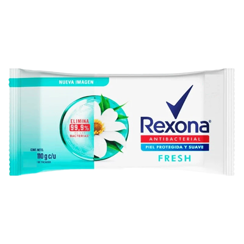 JABON BAÑO REXONA ANTIBACTERIAL FRESH X 110GR