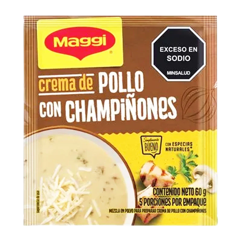 CREMA POLLO CHAMPI MAGGI X 60 GR