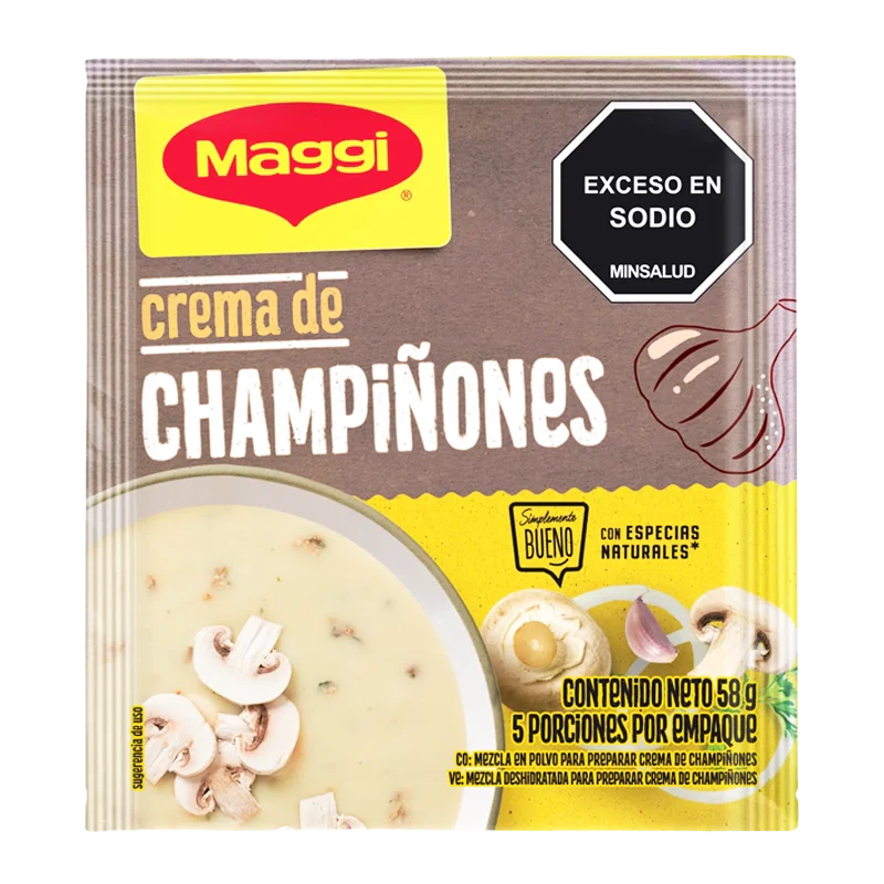 CREMA CHAMPIÑONES MAGGI X 58 GR