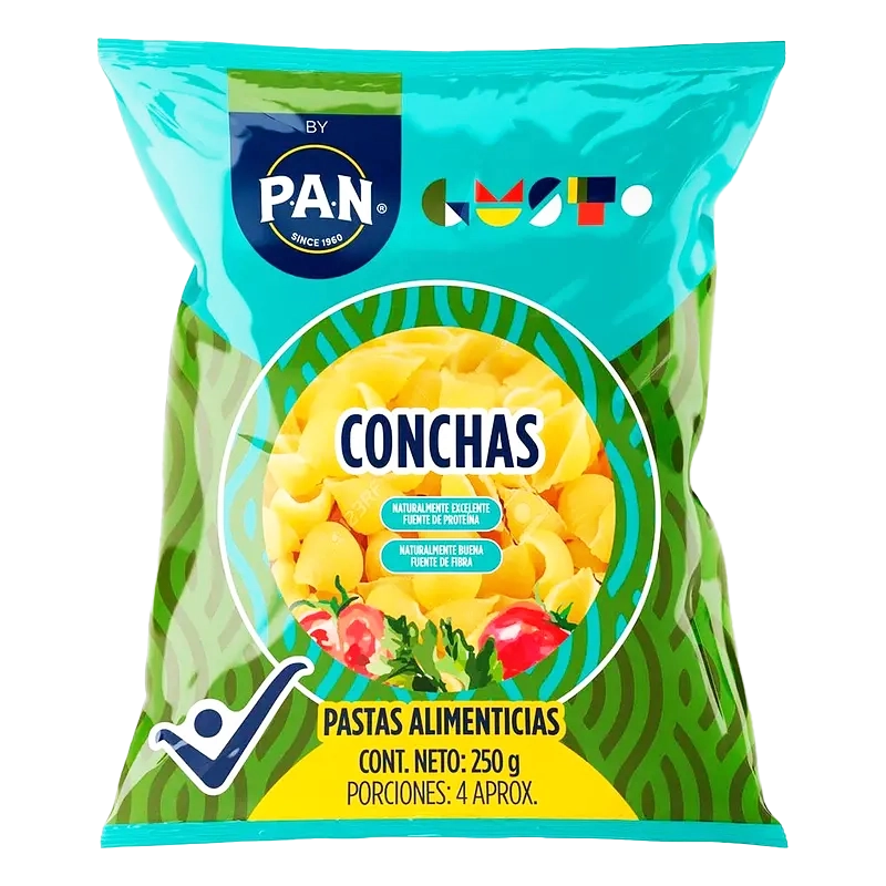PASTA PAN CONCHAS X 250GR