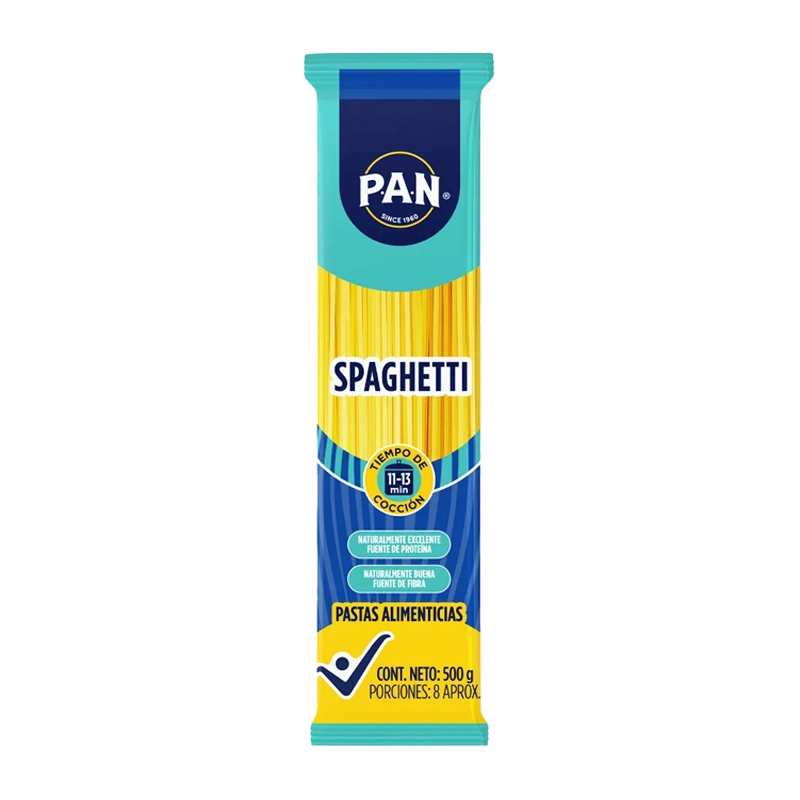 PASTA PAN SPAGUETTI X 500 GR