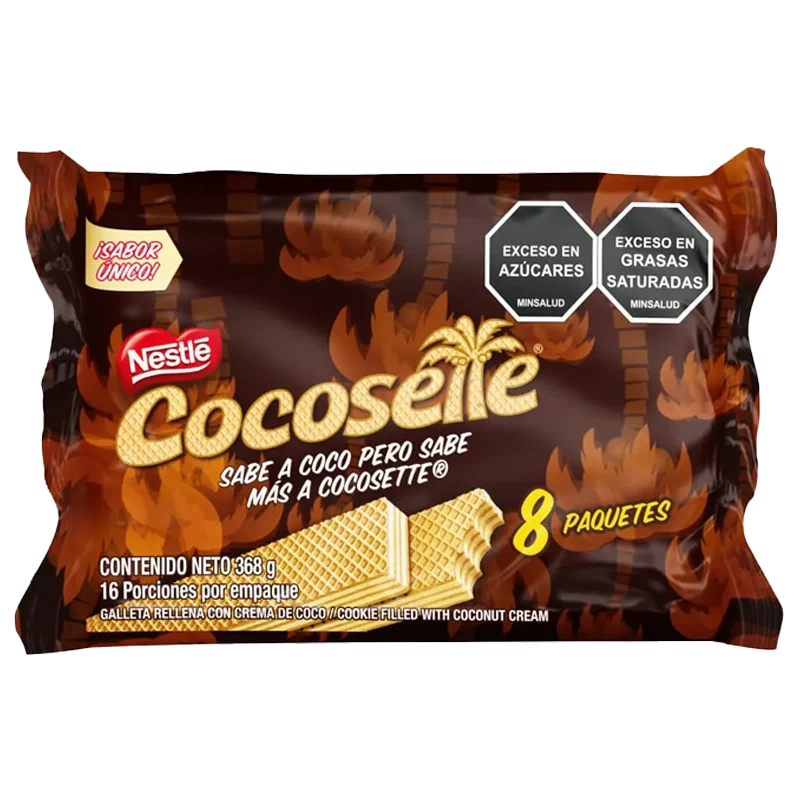 GALLETA COCOSETTE X 8 UNDS X 368GR