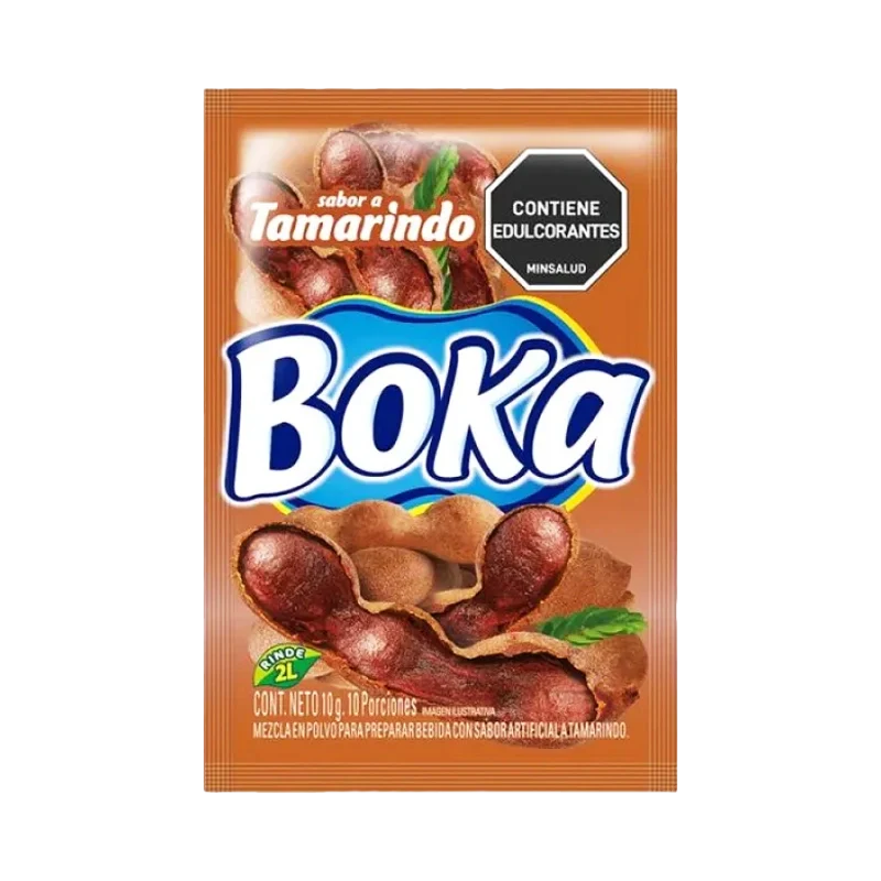REFRESCO BOKA SABOR A TAMARINDO X 10 GR
