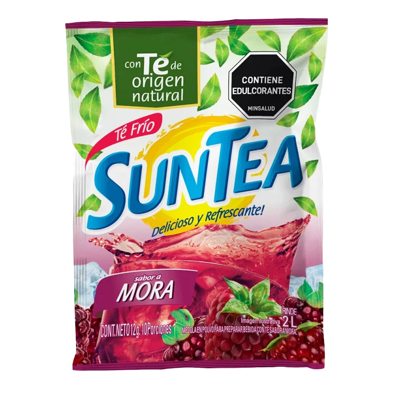 TE EN POLVO SUNTEA SABOR A MORA X 2 LT