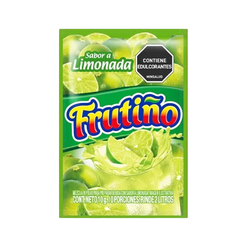 REFRESCO FRUTIÑO SABOR A LIMONADA X 10 GR