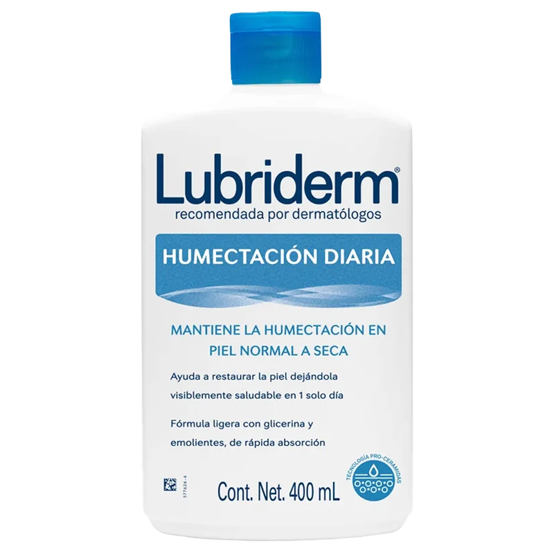 CREMA CORPORAL LUBRIDERM HUMECTACION DIARIA X 400 GR