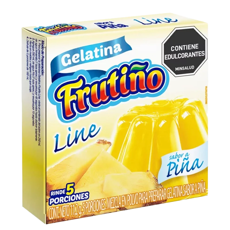 GELATINA FRUTIÑO LINE PIÑA X 11.2 GR