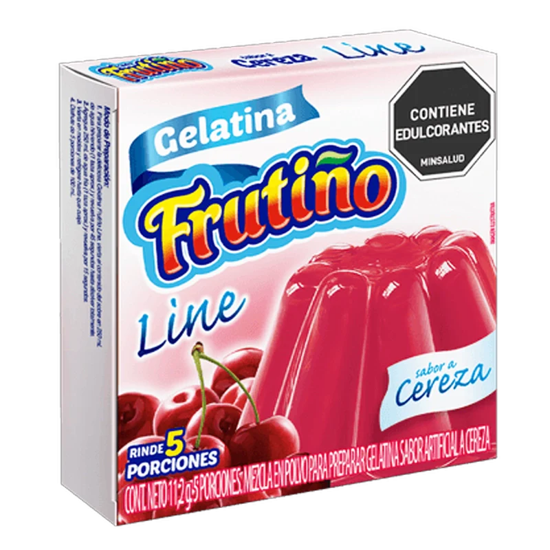 GELATINA FRUTIÑO LINE CEREZA X 11.2 GR