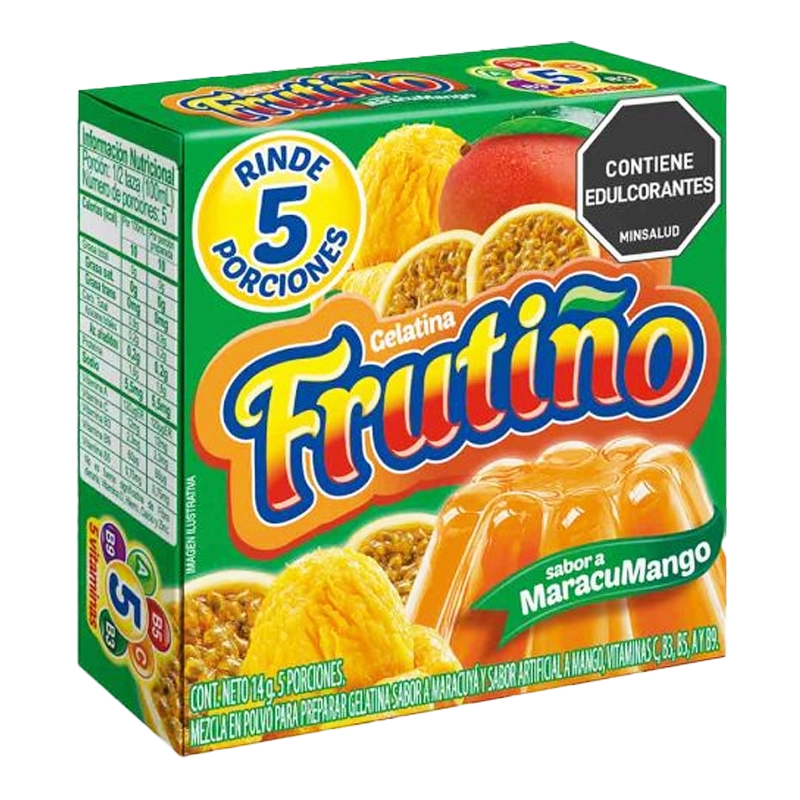 GELATINA FRUTIÑO MANGO X 14 GR